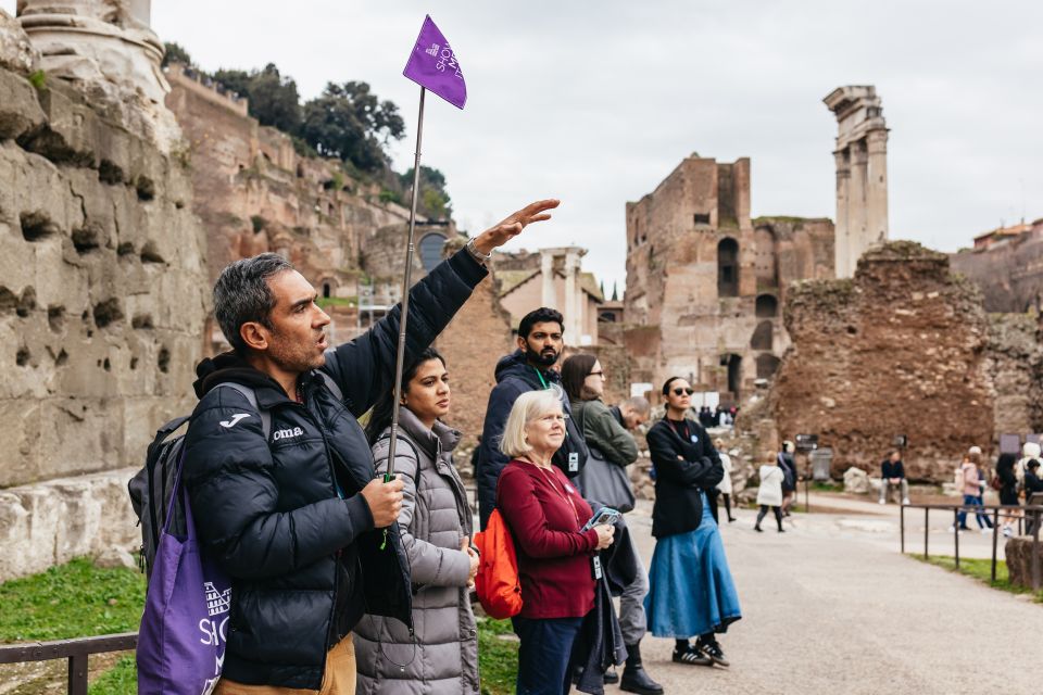 Rome: Colosseum, Palatine Hill & Roman Forum Guided Tour - Inside the Colosseum: What the Guide Helps You See