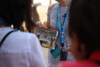 Rome: Colosseum & Roman Forum Guided Tour - Getting in: Green Line Tours, earphones, and the guided format