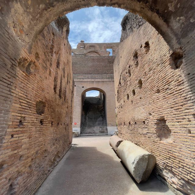 Rome: Colosseum Tour with Underground and Arena Floor Access - Down in the Colosseum underground: the Dungeons area