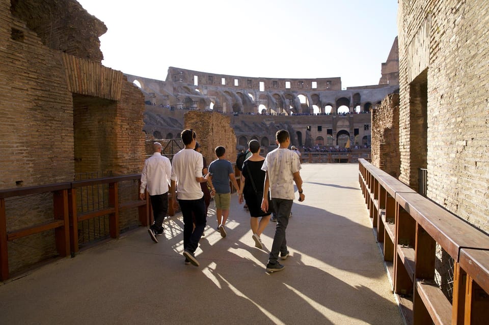 Rome: Colosseum Underground, Forum and Palatine Hill Private - Colosseum Underground and Arena Floor: the access that changes everything
