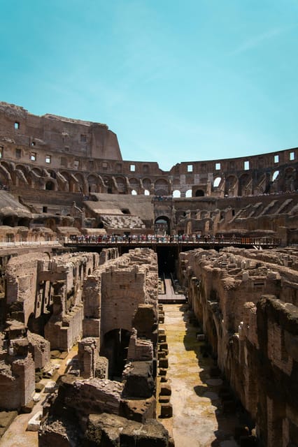 Rome: Colosseum Underground max 6 people - Underground Chambers: The Backstage of Roman Spectacles