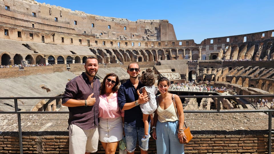 Rome: Colosseum Underground max 6 people - Timing, Meeting Changes, and the ID Rule That Can Catch People