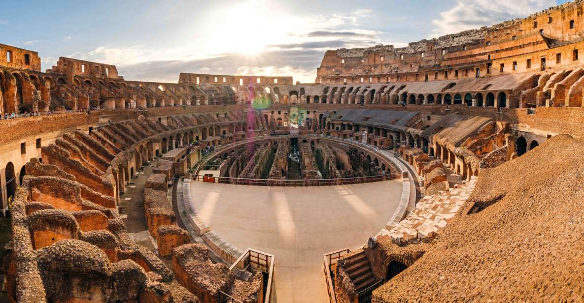 Rome: Colosseum Underground Small Group Guided Tour - Arena floor: where your imagination finally snaps into place