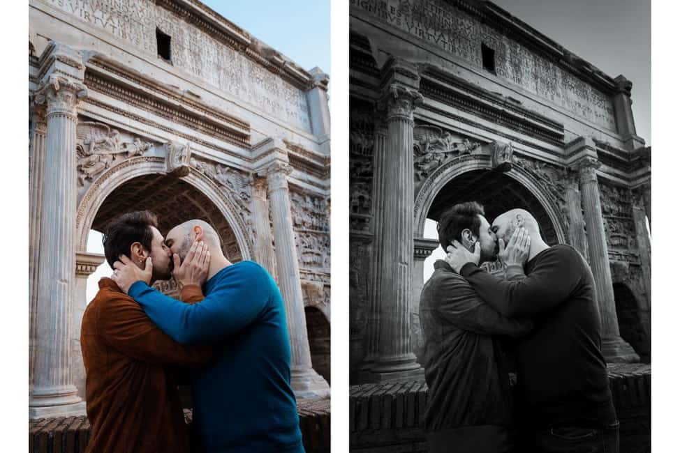 Rome: Couple Photoshoot Experience LGBTQ+ Friendly - LGBTQ+ Friendly Comfort: Posing That Feels Like You