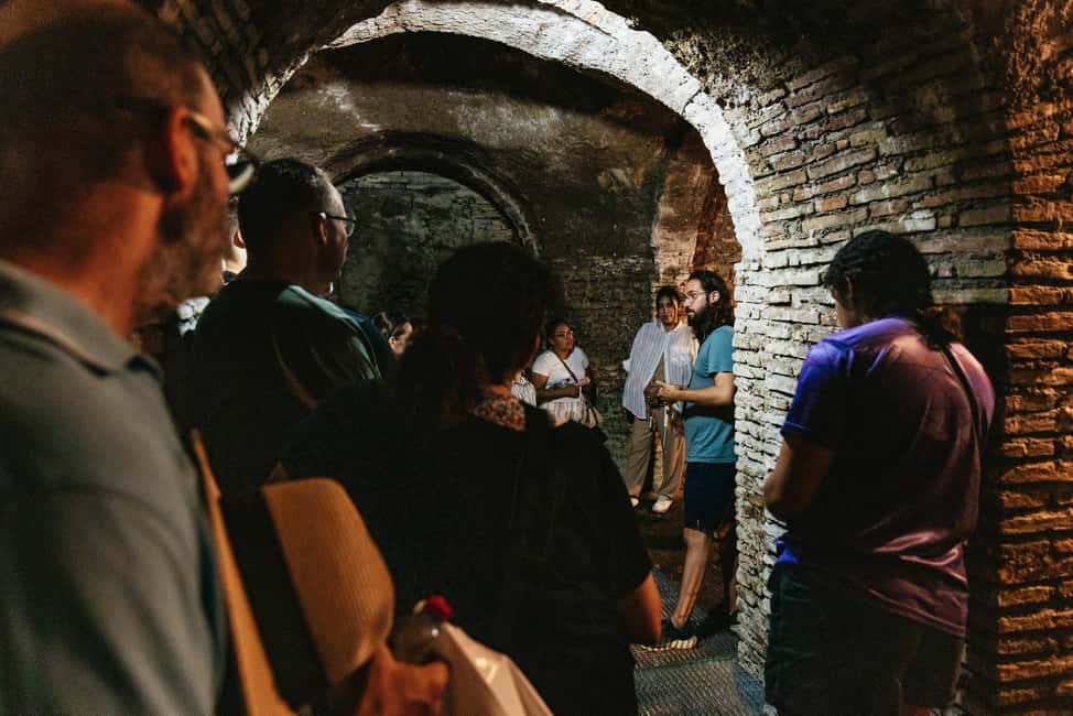 Rome: Crypts and Catacombs Underground Tour with Transfers - Key highlights at a glance
