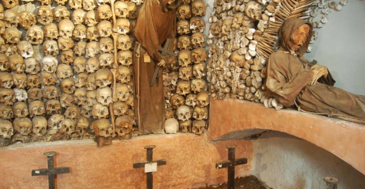 Rome: Crypts, Catacombs and Skeletons Underground Tour - The Acqua Vergine Aqueduct Under a Commercial Area