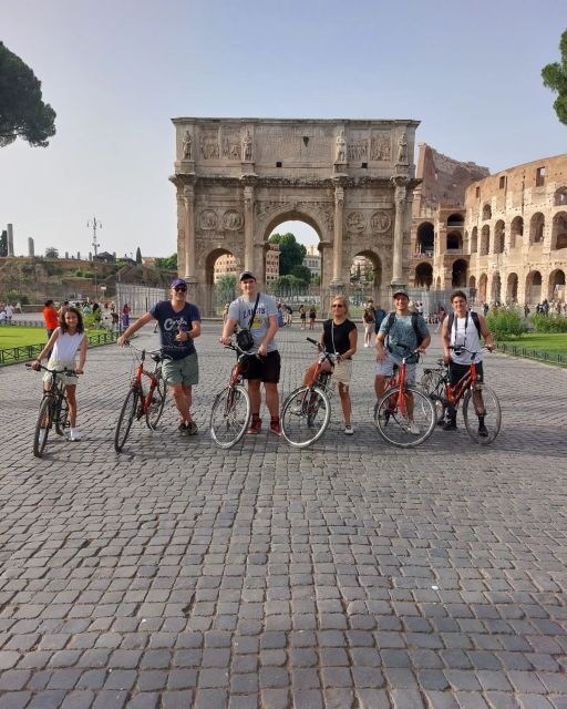 Rome: Cycling through Eternity - Colosseum Views and the Arch of Constantine: Why the First Stop Matters