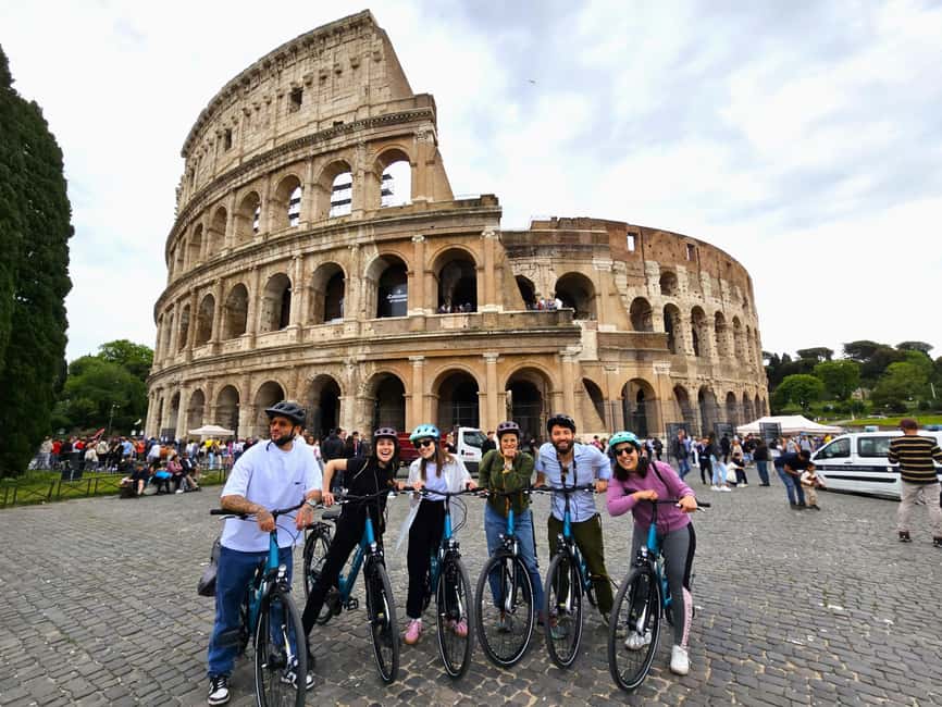 Rome E-Bike Tour with a local! (and a traditional snack) - Key things I’d focus on before you book