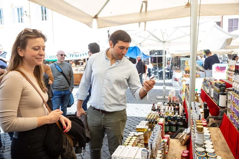Rome: Eat Like a Roman Ghetto & Campo de' Fiori Food Tour - Starting at Piazza di San Simeone: your Roman bite-sized orientation