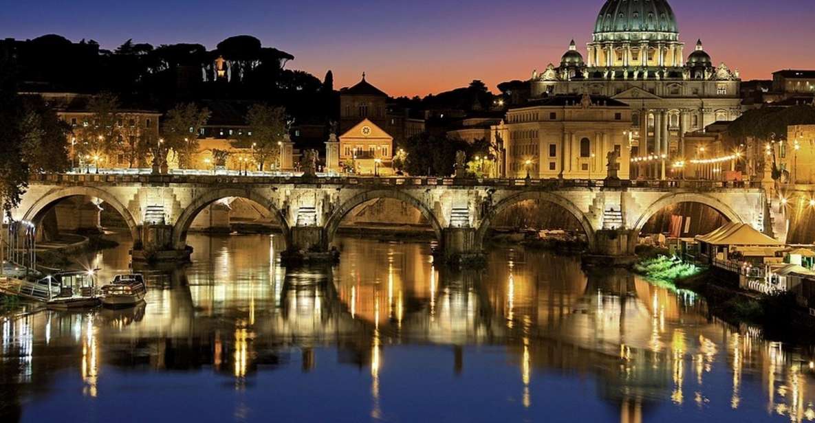 Rome Evening Walking Tour - Piazza di Spagna and the Spanish Steps after dark