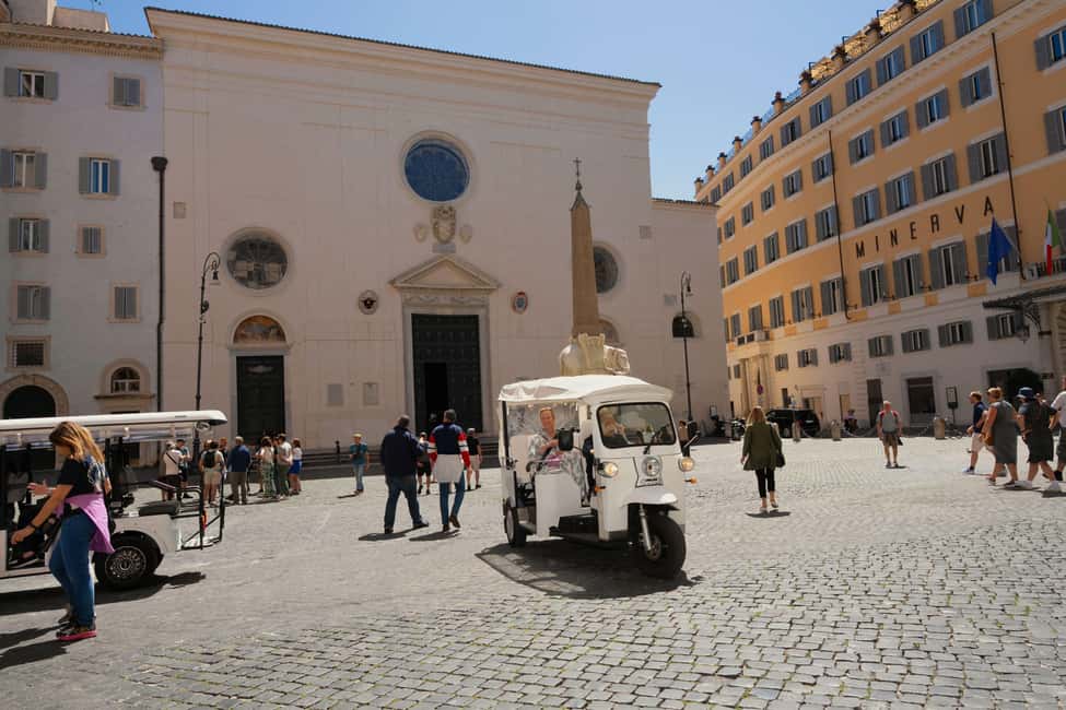 Rome: Exclusive Private Tour by Tuk Tuk - Piazza Venezia and Trevi Fountain: The Rome Picture-Book Route