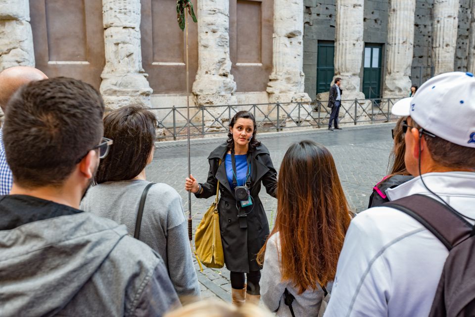 Rome: Fountains and Squares Small-Group Walking Tour - Marcus Aurelius Column: a specific stop with a movie link
