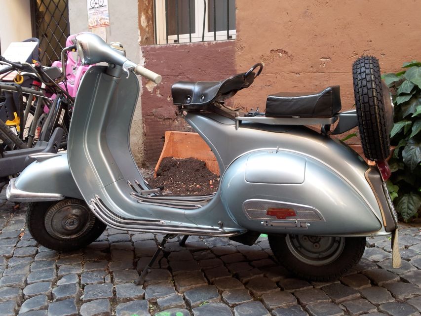 Rome: Half-Day Tour by Vespa with Driver - Trevi Fountain to Spanish Steps: Baroque and People-Watching