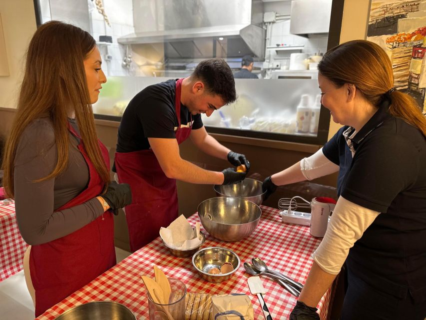 Rome: Homemade Pasta and Tiramisu Cooking Class - Osteria San Giorgio: A Smart Break From Rome’s Rush