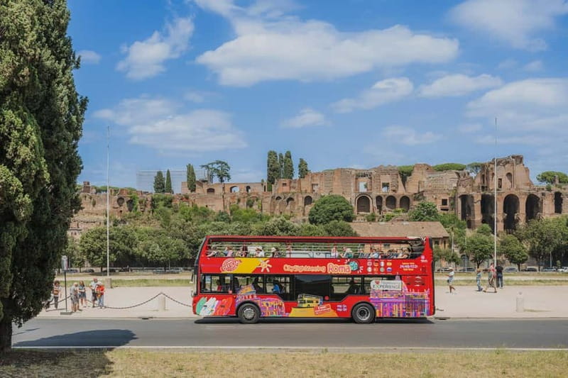Rome Hop On Hop Off Tour from Civitavecchia by Train - Termini area: why the hop-on hop-off stops make life easier