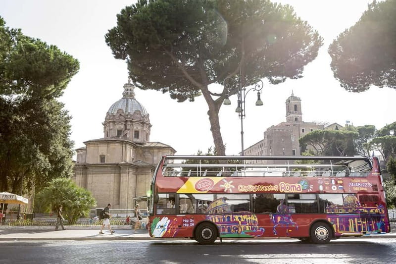 Rome Hop On Hop Off Tour from Civitavecchia by Train - What you’ll get on the bus: recorded commentary that keeps you moving