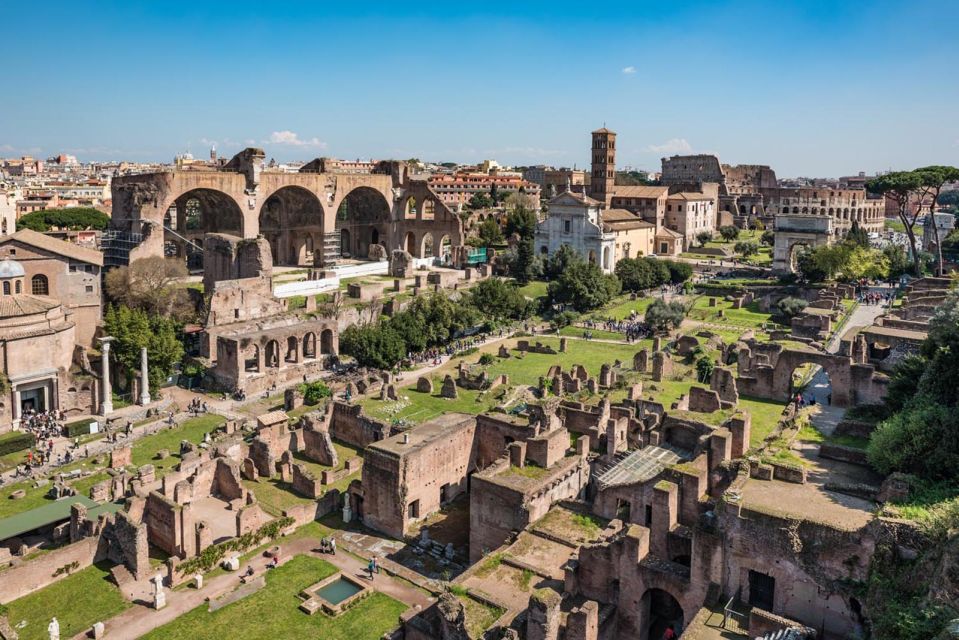 Rome: Houses of Augustus and Livia Private Tour - The monumental ramp into the Forum