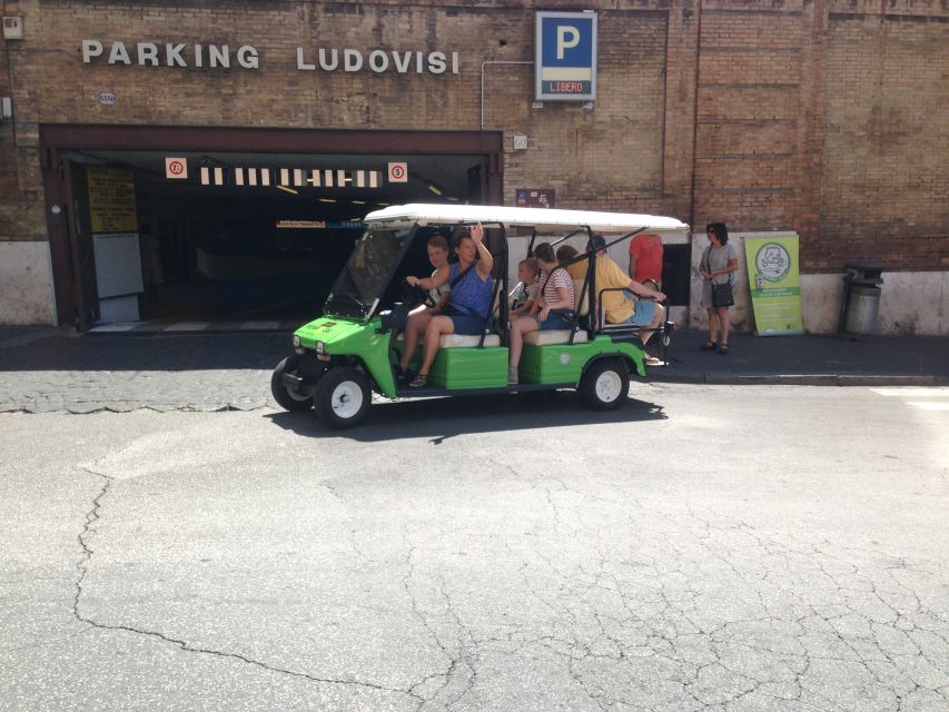 Rome: Imperial City Tour by Golf Cart with Optional Transfer - Entering The Route at Via Ludovisi 60 (and why it matters)