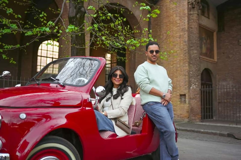 Rome in a Fiat Jolly: Exclusive Vintage Ride & Photo Tour - Quick drives through Trastevere and Castel Sant’Angelo