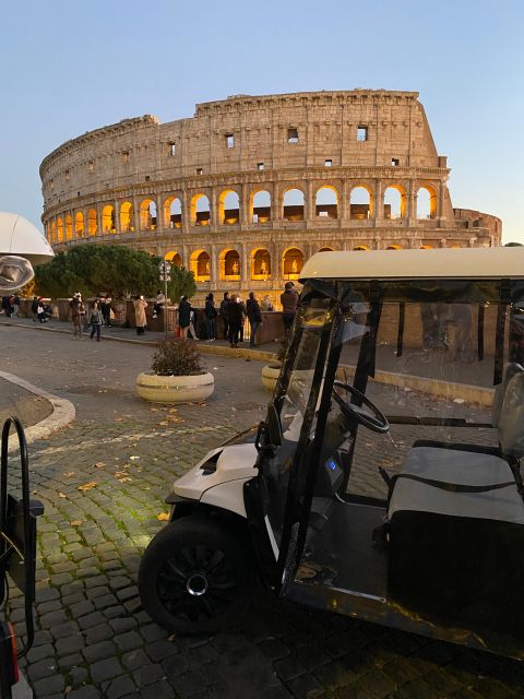 Rome: Night Tour by Golf Cart with Italian Dinner and Gelato - Key reasons this tour works well