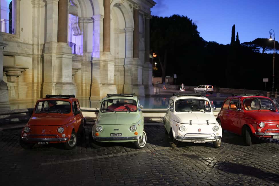 Rome: Night Tour in a Vintage Fiat 500 with Aperol Spritz - Fontana dell’Acqua Paola: Details That Make Rome Feel Handcrafted