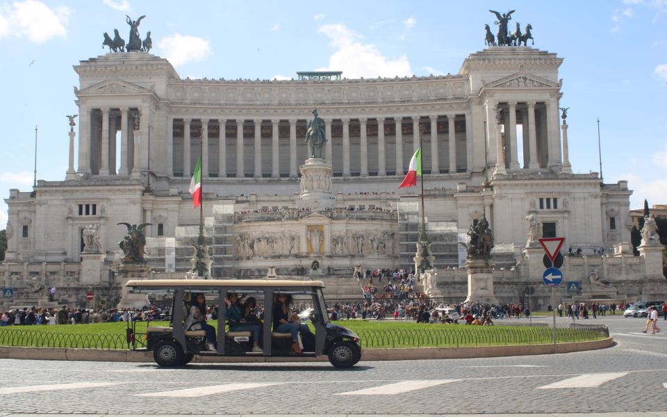 Rome: Night Tour of the City by Golf Cart (Private option) - Colosseum-Area Orientation: Getting Your Bearings Fast