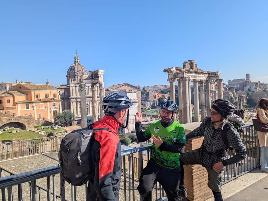 Rome: Pedal and Taste the Top 5 Tastings with e-Bike Tour - Safety, comfort, and pace: the practical side of e-bike touring
