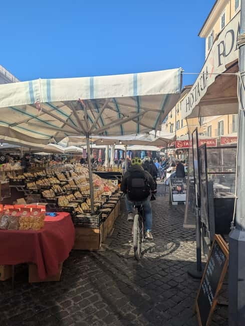 Rome: Pedal and Taste the Top 5 Tastings with e-Bike Tour - Piazza Navona to Piazza di Spagna to Piazza del Popolo