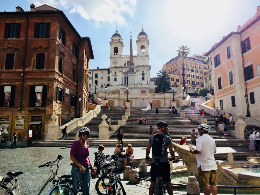 Rome: Private E-Bike Tour with Local Food - Riding Up to the Aventine or Campidoglio for Wide-Open Views