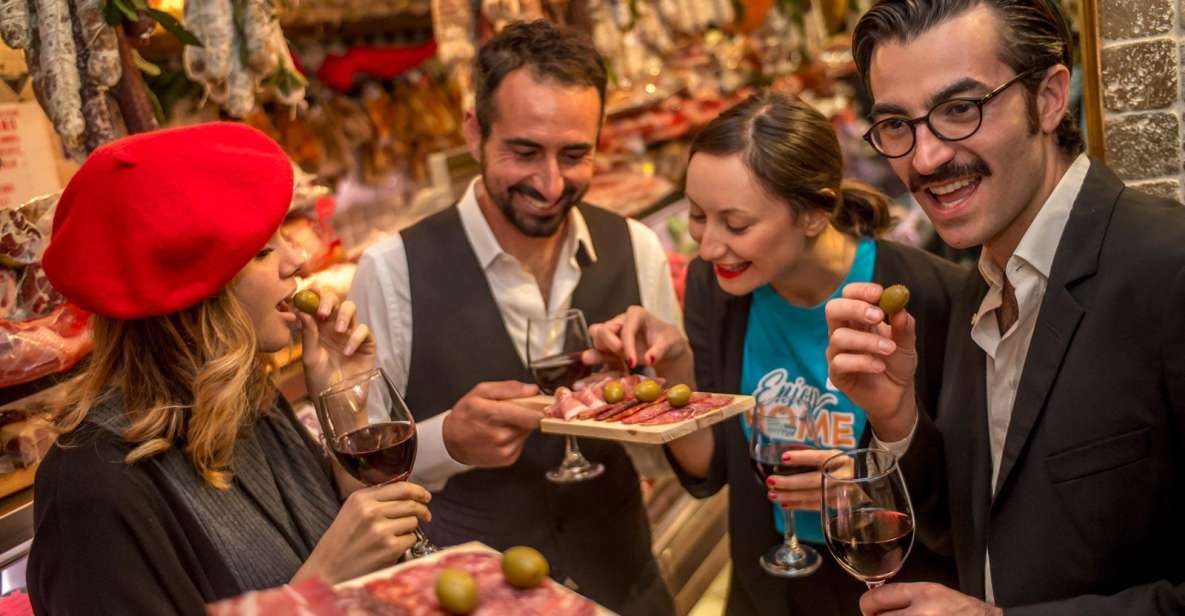 Rome: Private Food Tour in Trastevere and Campo de Fiori - Meeting at the Giordano Bruno statue: easy to find, easy to start hungry
