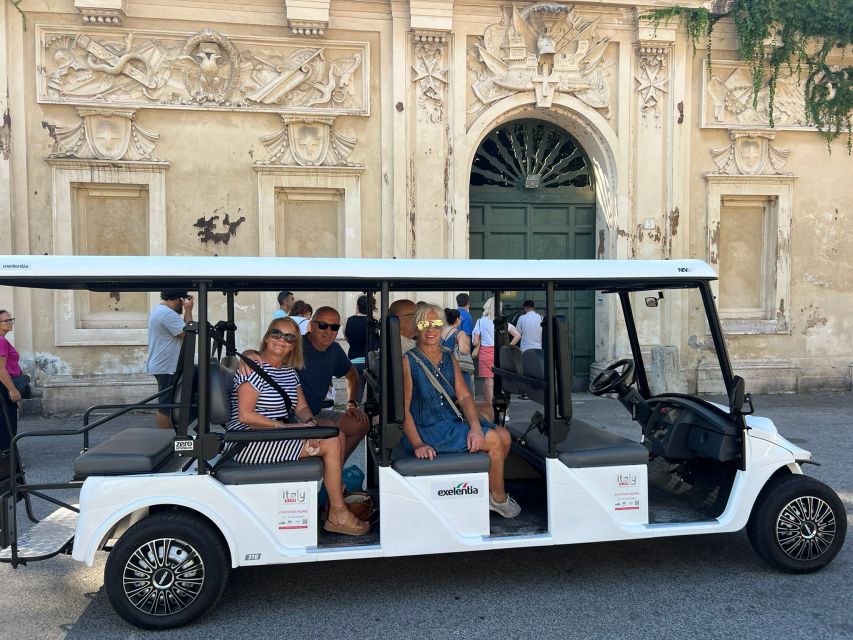 Rome: Private Golf Cart City Highlights Tour - Price and value: $864.99 for up to 6 people