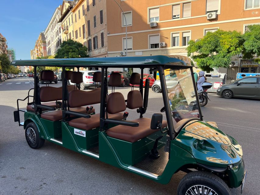 Rome: Private Golf Cart City Highlights Tour - The 2.5-hour plan: what you’ll actually do, in order