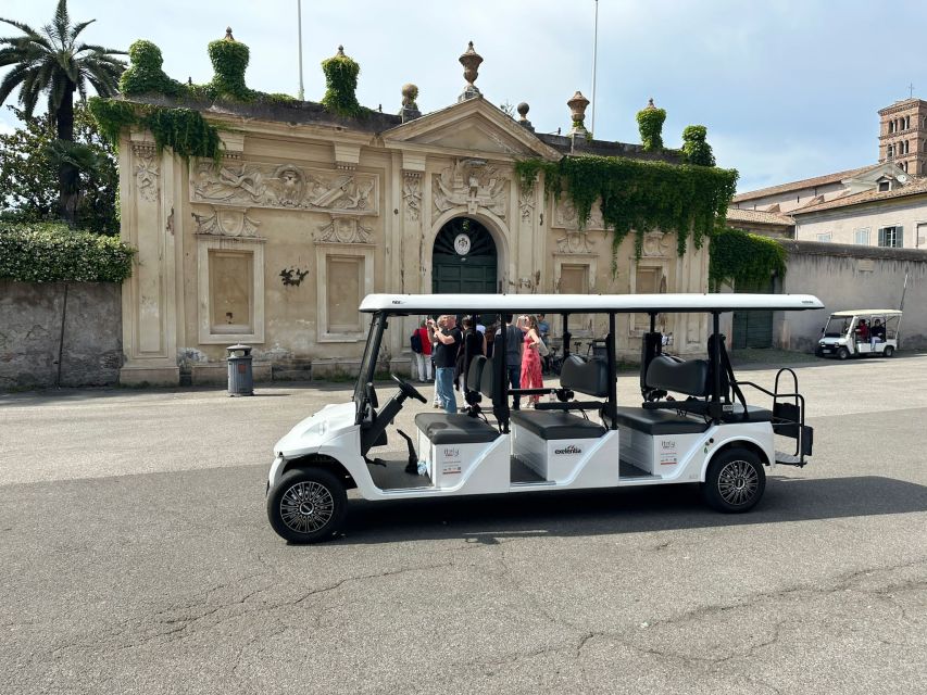 Rome: Private Golf Cart City Highlights Tour - Guide style, pace, and route flexibility: why it feels personal