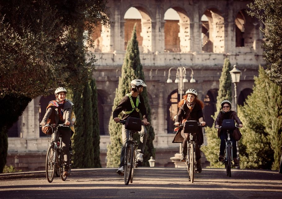 Rome: Private Half-Day Bike Tour with E-bike - Your e-bike setup: comfort, safety, and what’s included