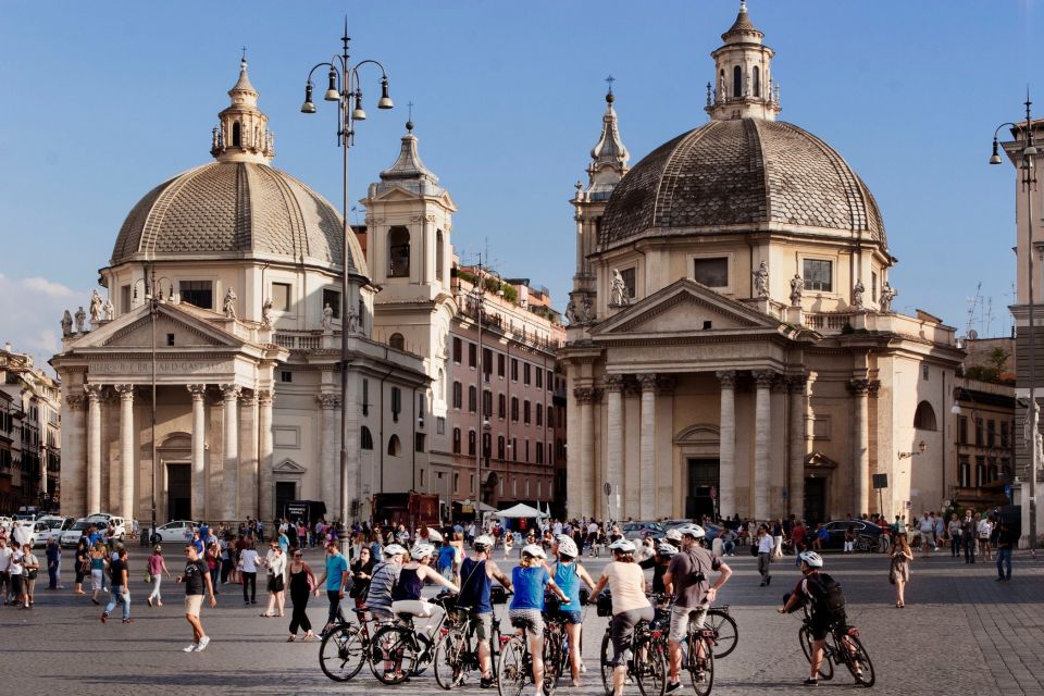 Rome: Private Half-Day Bike Tour with E-bike - Piazza Venezia, the Vittoriano, Trevi Fountain, and Spanish Steps