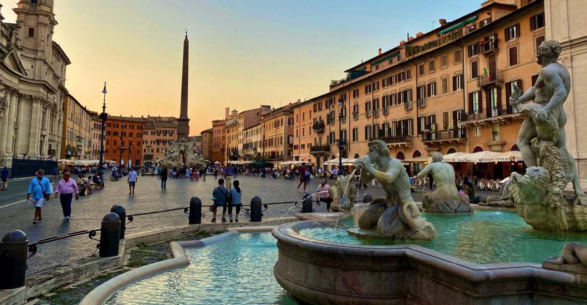 Rome: Private Tour of Navona Square with Undergrounds - Piazza Navona on foot: more than a pretty plaza
