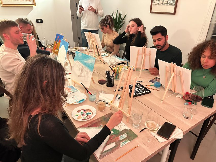 Rome: Small-Group Art Class with Wine - The instructor vibe: humor, patience, and real help