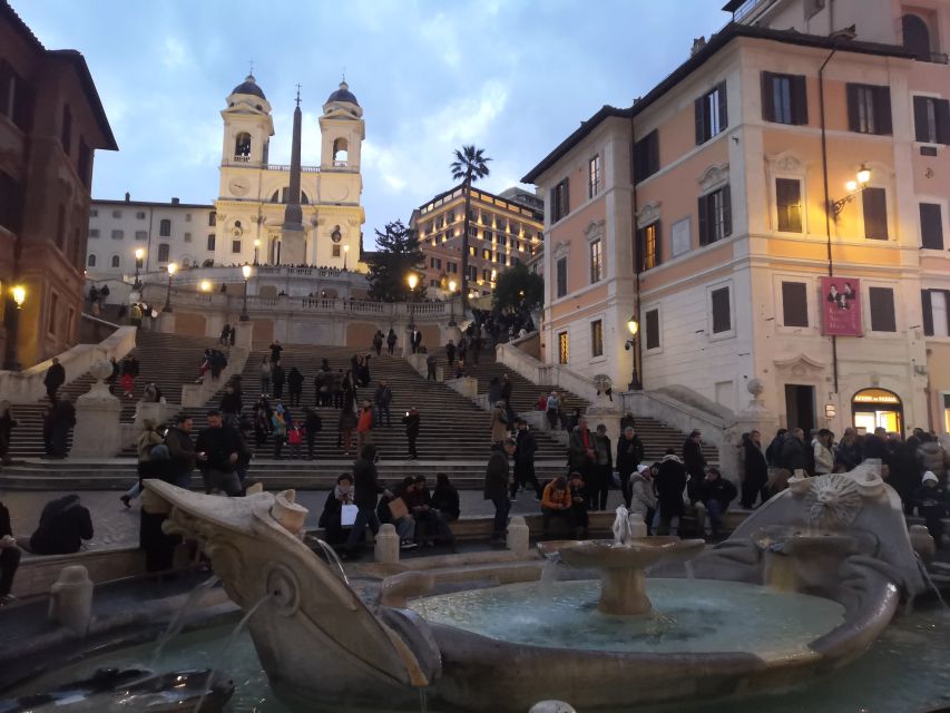 Rome: Spanish Steps, Trevi, Navona and Pantheon Sunset Tour - Piazza di Spagna and the Spanish Steps: history with a photo-friendly pace