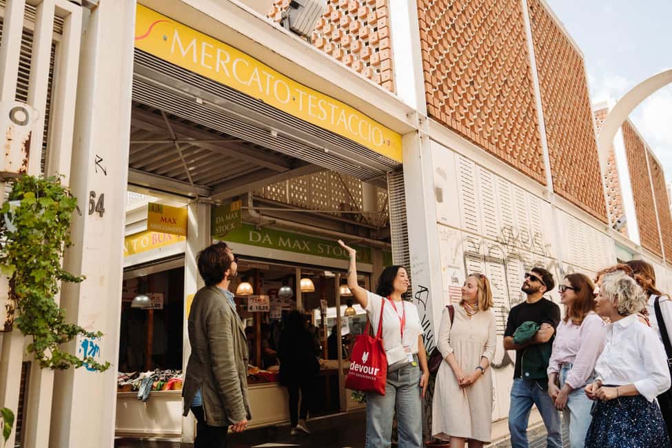 Rome: Testaccio Food & Market Tour with Pasta & Wine - Roman lunch with pasta and wine: the meal where it all clicks
