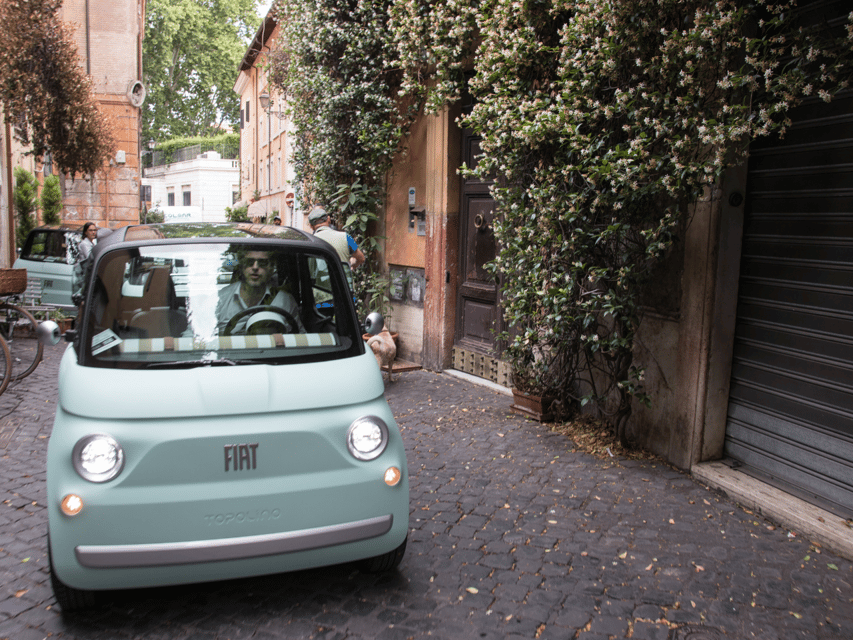 Rome: "The Unmissable" Fiat Topolino Eco-Chic Adventure! - Comfort, safety, and the realities of driving in the old center