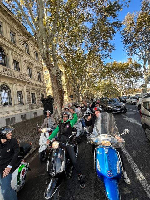 Rome: Vespa Self-Drive Tour with Gelato - Starting near the Vatican: check-in and scooter handoff