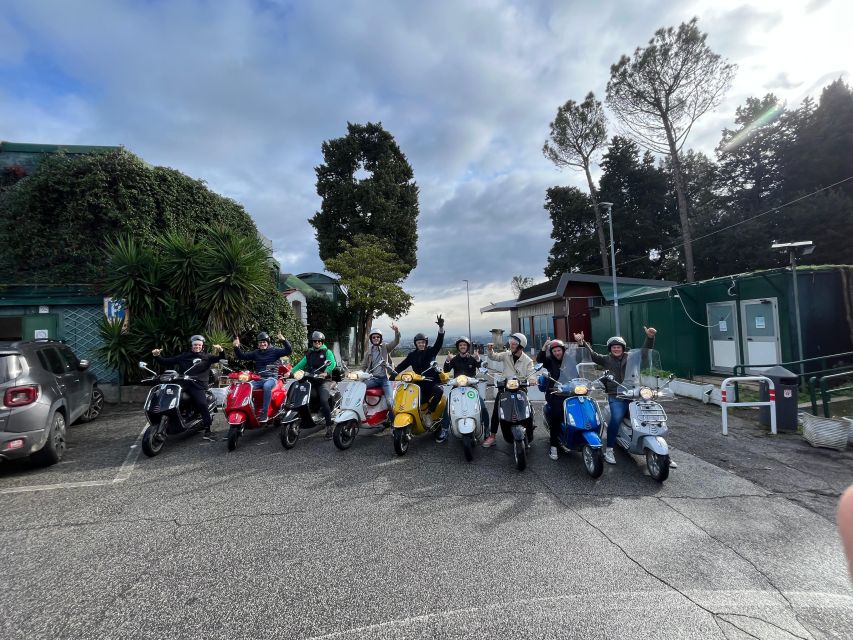 Rome: Vespa Self-Drive Tour with Gelato - Past the Baths of Caracalla: scenic driving with classic Rome scale