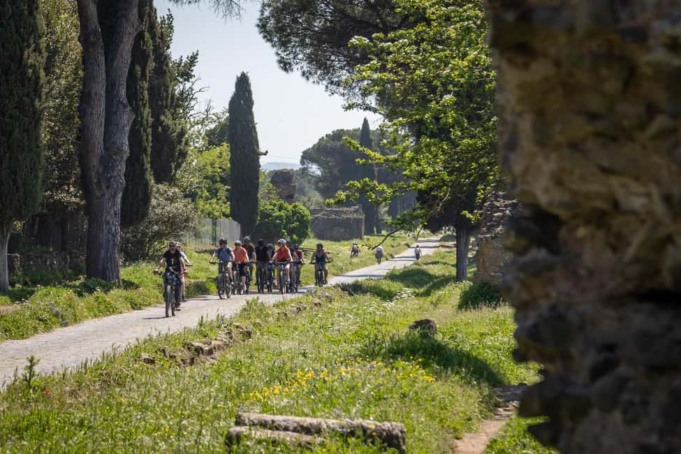 Rome:Appian Way E-bike Tour with Catacombs, Aqueducts & Food - Why the Appian Way feels different on an E-bike
