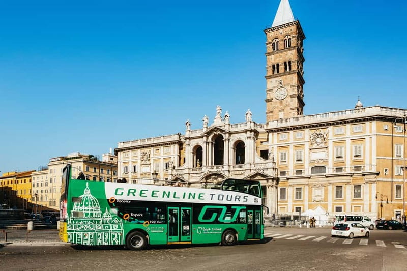 Rome:Hop-On Hop-Off Panoramic Open Bus Ticket 3 Circuits x 1 - Why a 3-Circuit Hop-On Hop-Off Ticket Works So Well in Rome