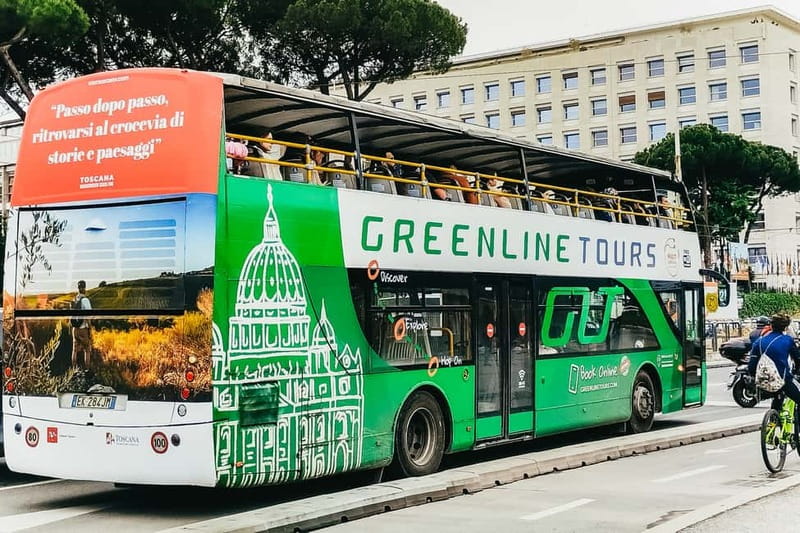 Rome:Hop-On Hop-Off Panoramic Open Bus Ticket 3 Circuits x 1 - Santa Maria Maggiore and the Colosseum Edge