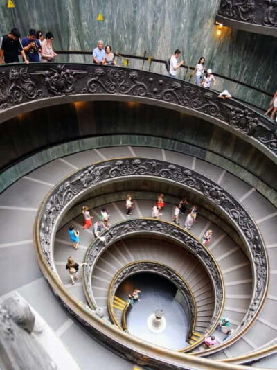 Vatican City: Vatican Museum and Sistine Chapel Guided Tours - From the spiral staircase to a St. Peter’s Dome glimpse