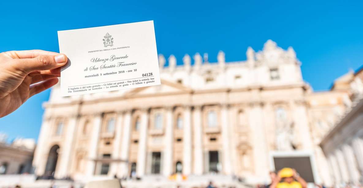 Vatican: Papal Audience and St. Peter's Basilica Guided Tour - Getting there and passing Vatican security (what can make or break your morning)