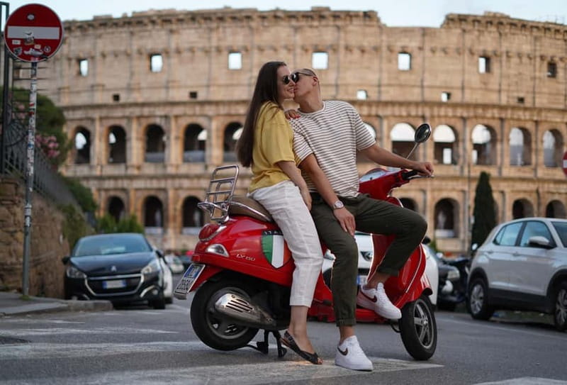 Vespa city tour in Rome with two different routes - Key things to know before you ride