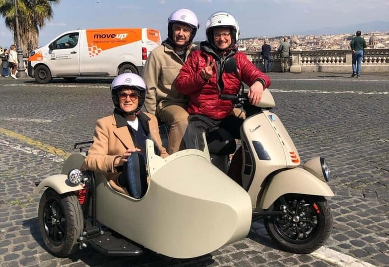 Vespa Sidecar Tour: Express Highlights of Rome - Key highlights at a glance