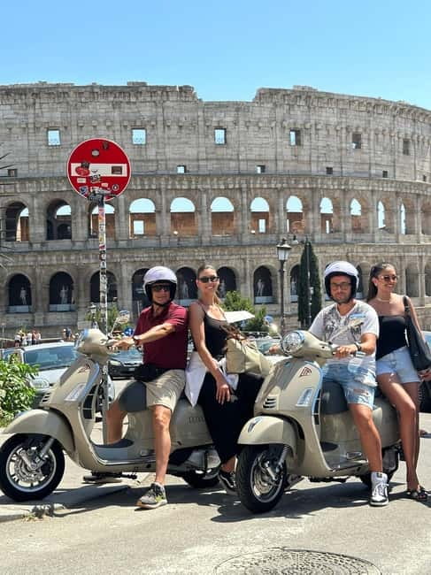 Vespa Sidecar Tour: Express Highlights of Rome - St. Peter’s Square by Street-Level Sights